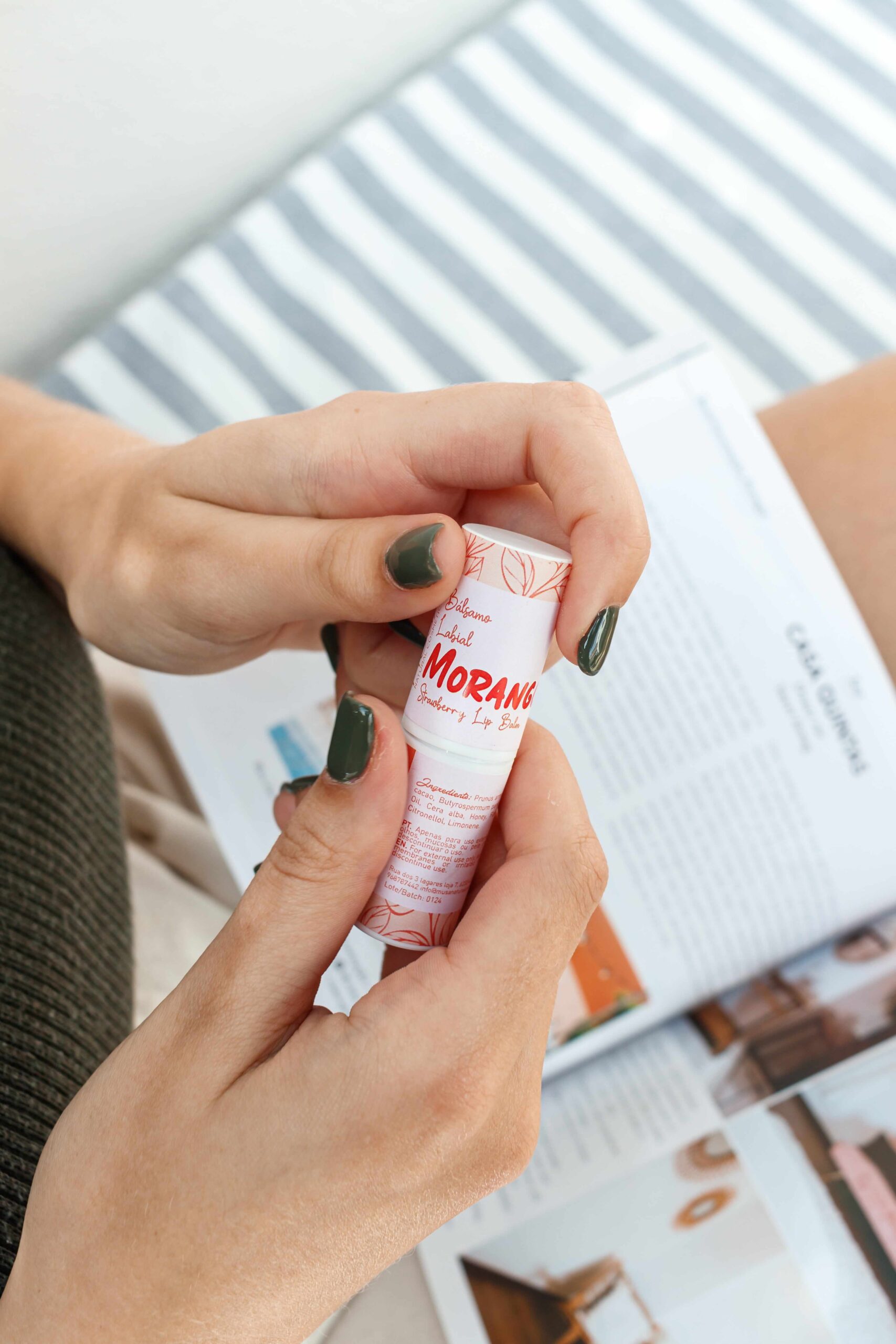 Bálsamo Labial Hidratante (Sem Cor)